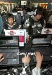 KTX에서 열린 노트북 PC 게임대회