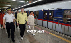 이용섭 행자부장관, 정발산역 현장 방문
