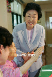 한명숙 총리, 도봉노인종합복지관 방문