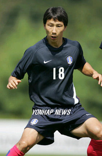 축구국가대표팀 훈련 김상식