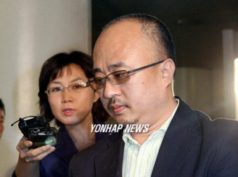 영장실질심사받는 김민석회장