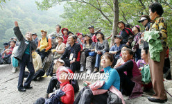 정상적으로 운영되고 있는 금강산관광
