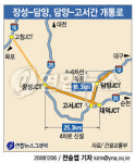 장성-담양 4차로 신설