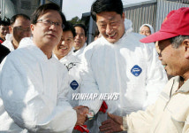 강대표, 익산서 AI 방역활동