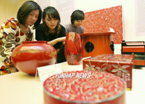 옻칠 공예품이 한자리에