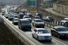 막히는 동해안 지역 도로