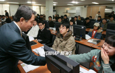 인력양성 현장 방문한 김근태 당의장