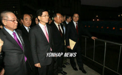 이천 하이닉스 방문한 국회의원들
