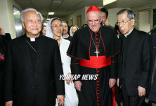 성가복지병원 방문한 바라간 추기경