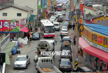 설 맞아 붐비는 정읍 한우마을