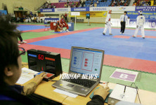 태권도 전자호구 시험 국제대회