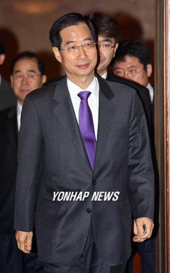 한덕수 신임 국무총리, 한미FTA민간대책위원회 참석