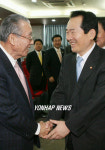 정세균 당의장, 대한노인회 방문