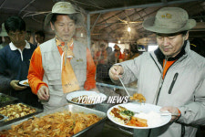 정동영 평화대장정 3일째