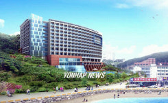 인천에 건설 중인 골든스카이 리조트
