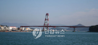 <한산~추봉 연도교 6월 통행 가능할 듯>