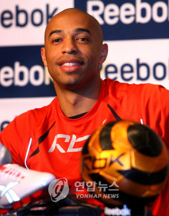 <인터뷰> 축구스타 앙리 