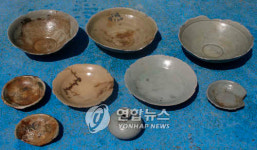 태안 대섬 앞바다서 청자 무더기 발견(종합)