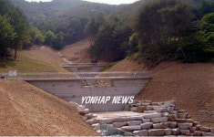 복구된 태풍의 상처