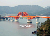개통 앞둔 완도 고금대교