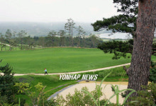 금강산 골프장 건설 현장