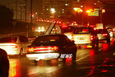 막히는 피서지 도로