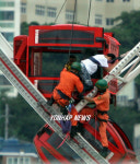 이동식 놀이공원 관람차 추락