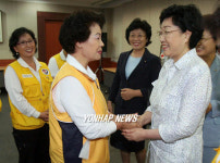 한명숙 경협방식 고향방문.상봉 추진