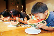 누가 누가 빨리먹나