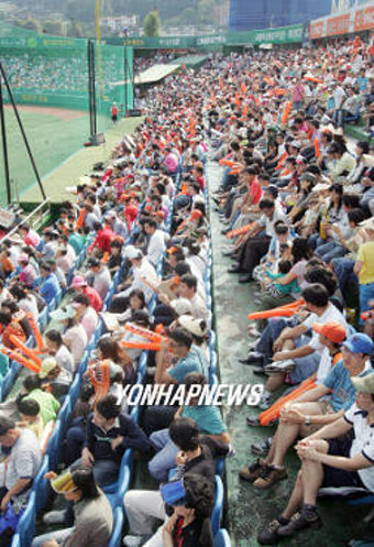 관중 400만 돌파 한국 프로야구!
