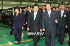 노대통령, 평화자동차 방문