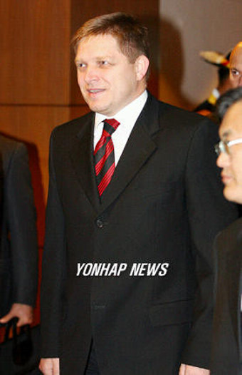 로베르토 피코 슬로바키아 총리 방한
