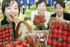 가을딸기 드세요 ~