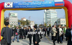중고자동차 수출상담 전시회 개막