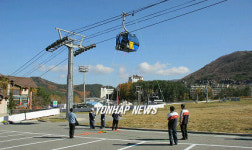 리프트 고장 대비 구조 훈련