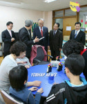 하남초등학교 방문한 교육부총리