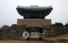 부산 금정산성 북문 복원완료