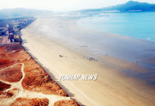 말끔해진 태안 신두리 해변