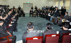 이명박 당선인 농어민대표단 간담회 참석