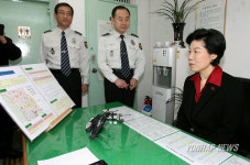 이경숙 위원장 일선 파출소 방문