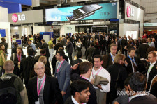 모바일 월드 콩그레스 LG전자 전시장