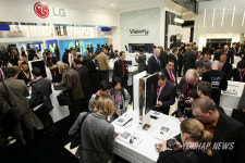 모바일 월드 콩그레스 LG전자 전시장