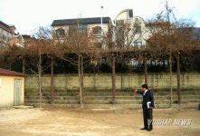 분당 고등학교 내  건물신축 마찰