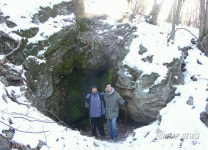 더운 바람 나오는 보은 구병산 풍혈