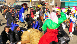 수원 고색동 민속줄다리기 코잡이놀이