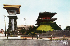 숭례문 옆에 세워진 일제 참배탑