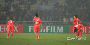 동아시아 여자축구 일본에 패배