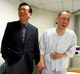 아름다운 실천 나선 부하직원 격려나선 박삼구 회장