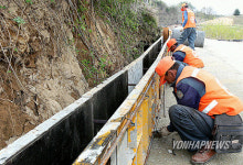 무주군 봄맞이 도로정비 한창