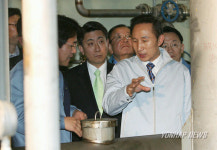 이대통령, 기업현장 방문